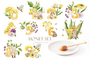 Honey watercolor set, a Food Illustration by Love Watercolor Store (Thumbnail 6 of 10)