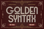 SanDeco, a Sans Serif Font by Burntilldead (Thumbnail 10 of 12)