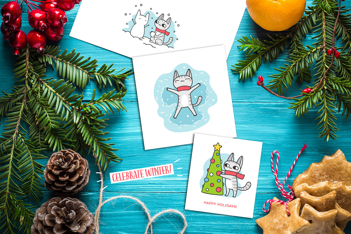 Christmas BUNDLE (266), an Illustration by Nina's Illustration Shop (Photo 29 of 37)