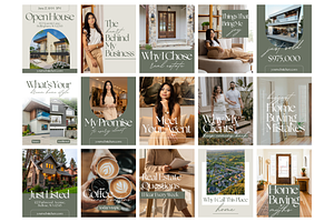 Real Estate Instagram Templates