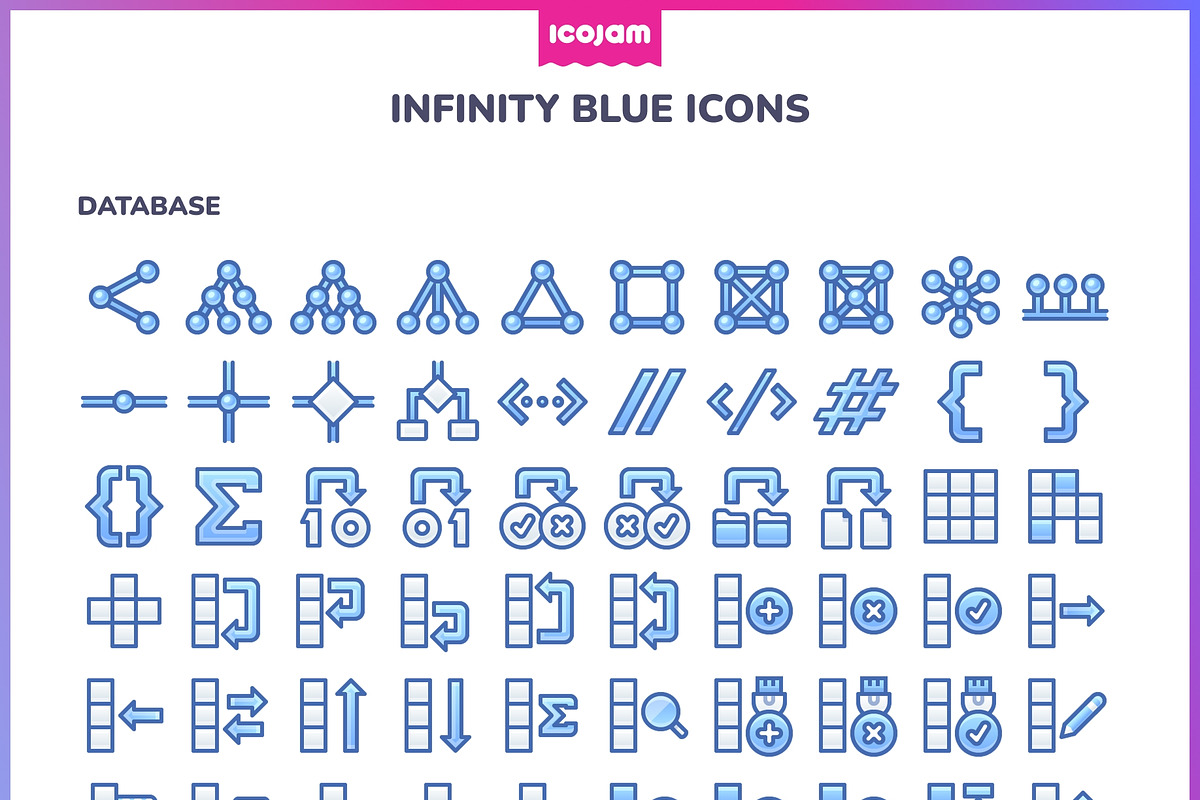 2100+ Infinity Blue icons, a Duotone Icon by Icojam store (Photo 10 of 12)