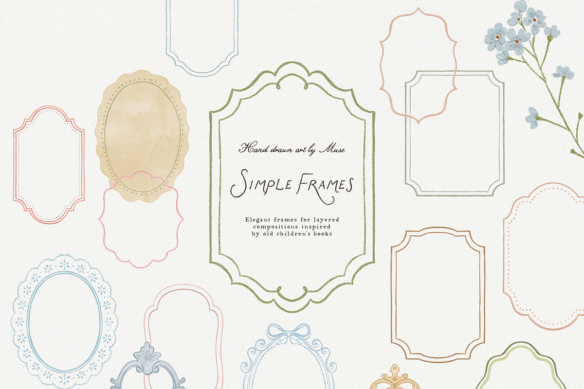 The Gentle Storybook Vintage Prints, a Background Graphic by Muse Artist (Photo 9 of 26)