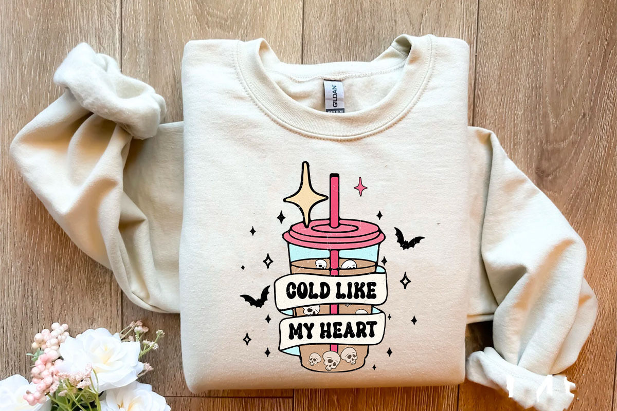 Halloween Coffee Cold Like My Heart, an Object Graphic by Boodesign (Photo 3 of 3)