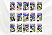 Purple Tarot Cards Deck, an Object Illustration by Mugio (Thumbnail 2 of 6)