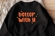 Stylish Chunky - Display Font, a Sans Serif Font by Keithzo (Thumbnail 5 of 8)