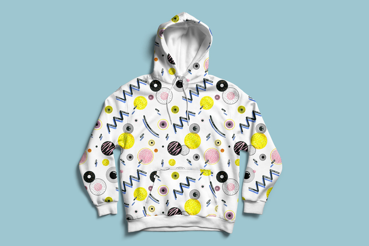 Zigzags & Circles: Seamless pattern, a Pattern Graphic by Volga_Store (Photo 4 of 10)