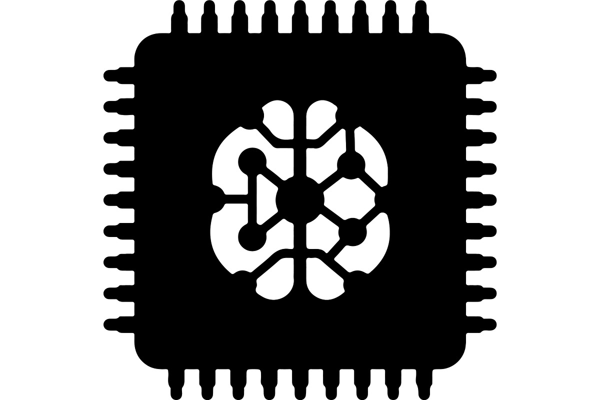 AI & Machine Learning Chip, a Technology Illustration by abu67222 (Photo 10 of 13)