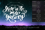 Procreate Galactic Lettering Bundle, a Brush Add-On by Letter Elfa Studio (Thumbnail 5 of 10)