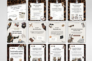 Content Creator Carousel Templates, a Social Media Template by ZenSocialDesigns (Thumbnail 2 of 9)