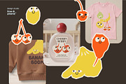 Fruit Buddies - 26 Vector Shapes, an Object Graphic by line & plane (Thumbnail 4 of 9)