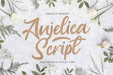 Anjelica Script - Bold Script Font
