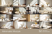 Minimalist lifestyle - 52 images, a Background Photo by Handmadefont (Thumbnail 5 of 10)