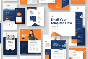 15 Canva Email Template Flow Designs