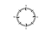 Vintage Compass Rose SVG Bundle, an Illustration by yasushie (Thumbnail 9 of 29)