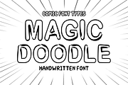 Magic Doodle - Comic Display Font, a Sans Serif Font by KiddoGlyphs Studio (Thumbnail 1 of 5)