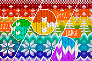 Ugly Christmas Sweater Photoshop Act preview 3