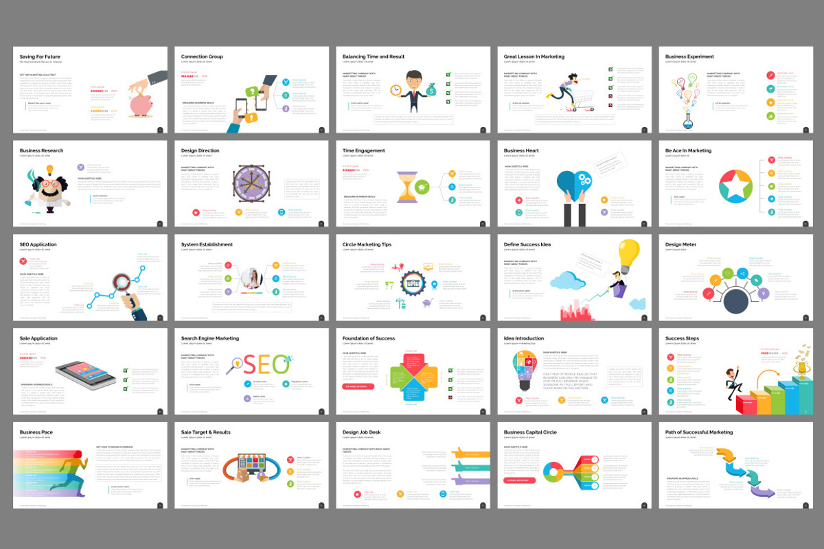 Marketing Business Presentation, a Presentation Template by GreenDesign (Photo 3 of 4)