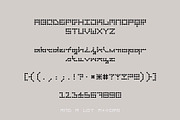 CADENA [FONT] O$F, a Sans Serif Font by ZIEBA (Thumbnail 4 of 7)