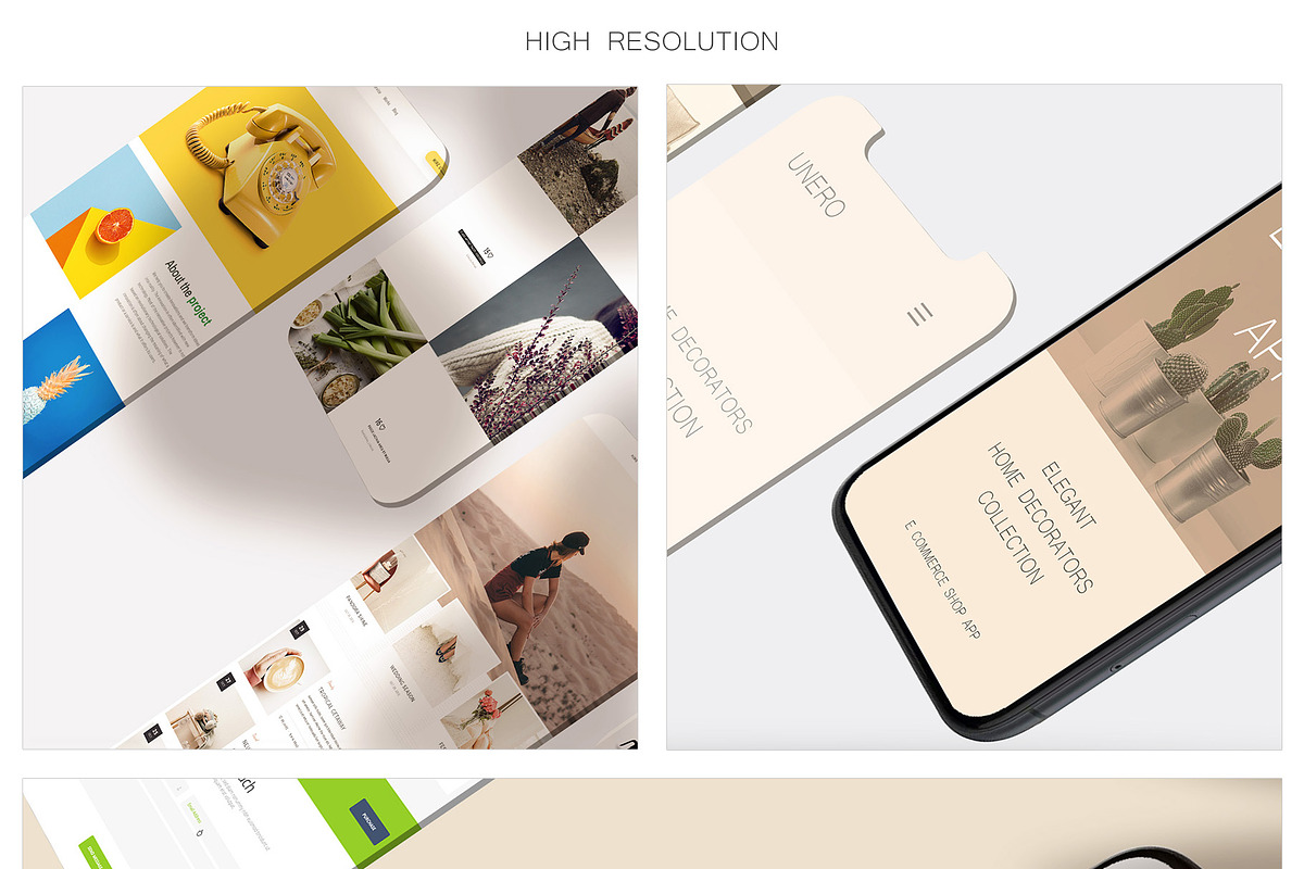 ALL 3D iPHONE MOCK-UP BUNDLE VOL-6, an iPhone Mockup by Graphicsworld125 (Photo 10 of 21)
