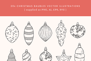 Christmas Bauble Vector Illustration