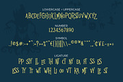 Mitoos Halloween font, a Font by beetlepixels (Thumbnail 3 of 9)