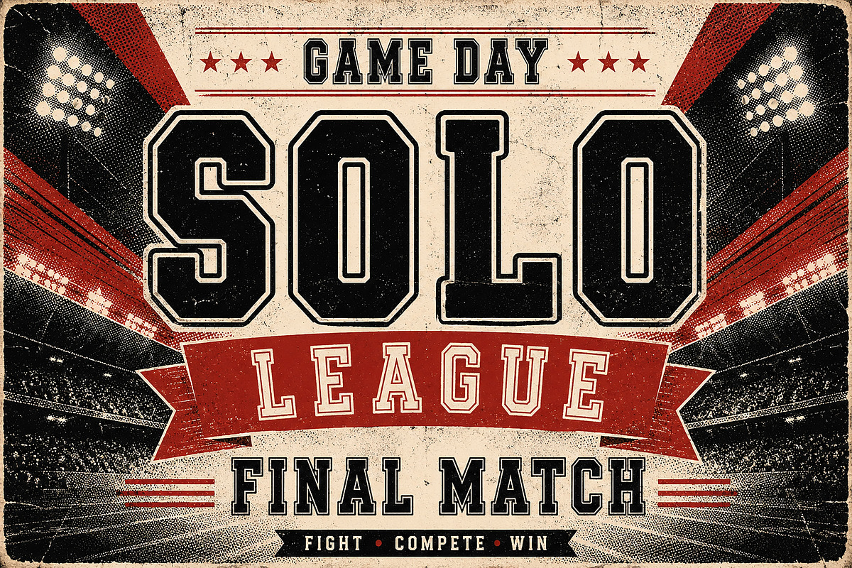 Solo, a Slab Serif Font by Wow Magic (Photo 6 of 7)