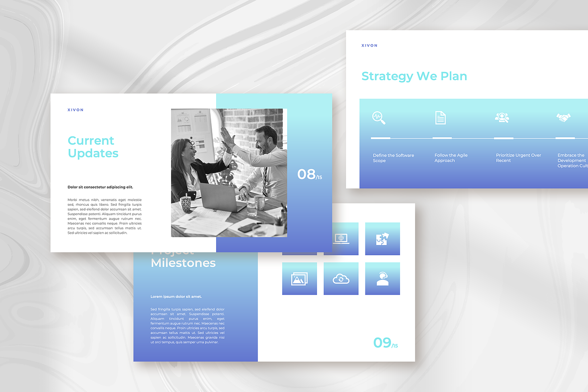 Monthly progress report presentation, a Presentation Template by peterdraw (Photo 4 of 8)