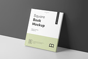 Square Book Mock up 2, a Books & Magazine Mockup by Yogurt86 (Thumbnail 8 of 18)