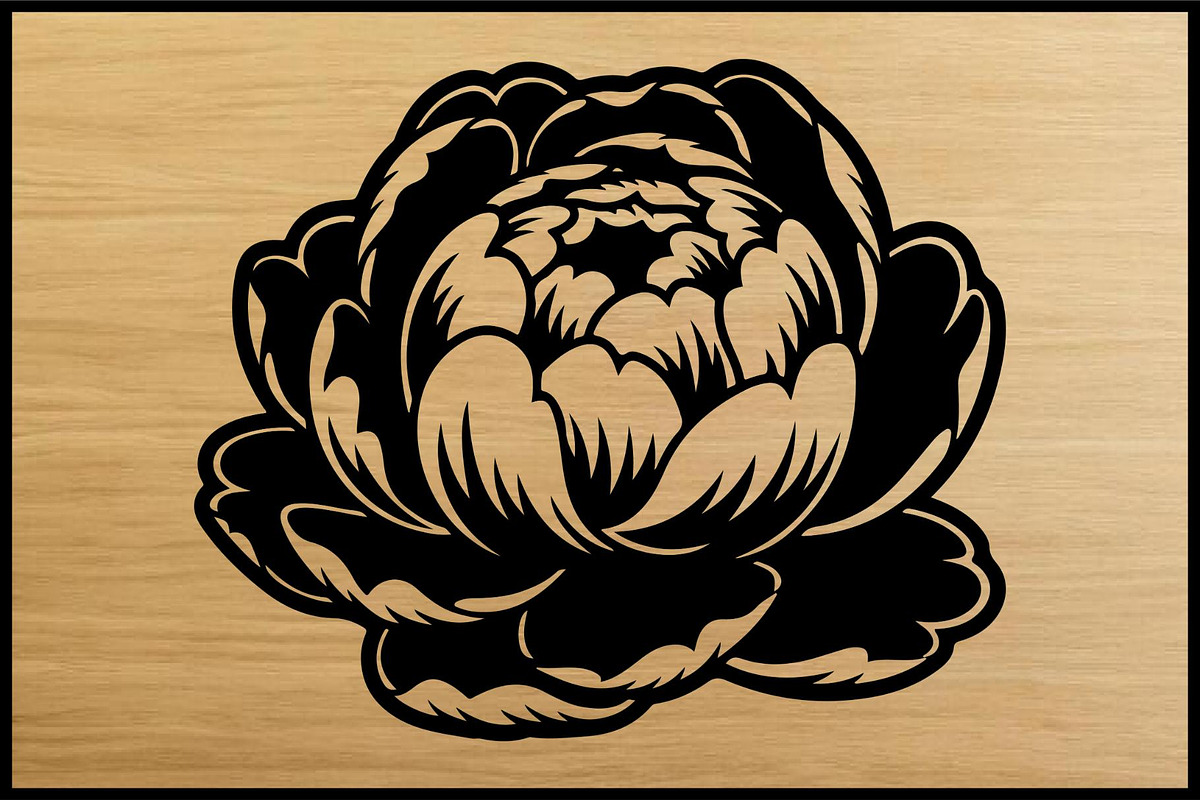 Floral Silhouette Puzzle Bundle, an Object Illustration by Artivon (Photo 6 of 8)