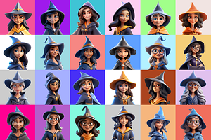 125 Animoji - Wizard Woman