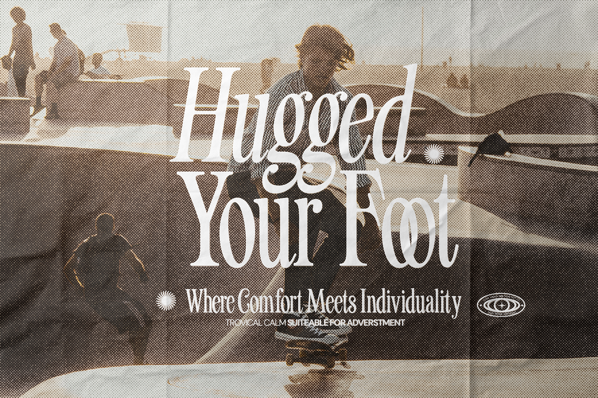 Trovical Calm Retro Serif, a Sans Serif Font by Fortunes Co (Photo 14 of 14)