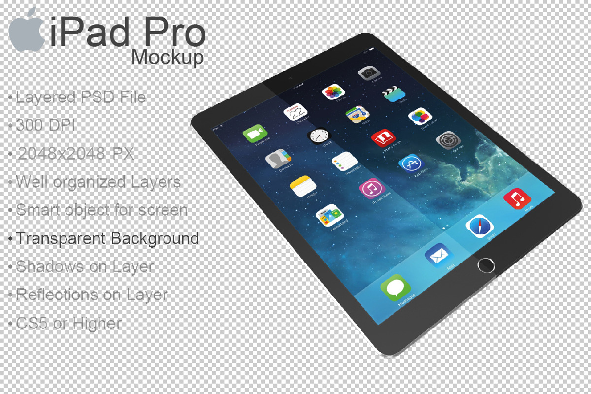 Ipad Pro Silver Mockup, an iPad Mockup by PSD Mockups (Photo 3 of 6)