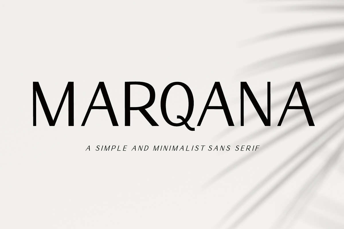 Marqana, a Sans Serif Font by AEN Creative Studio (Photo 1 of 10)