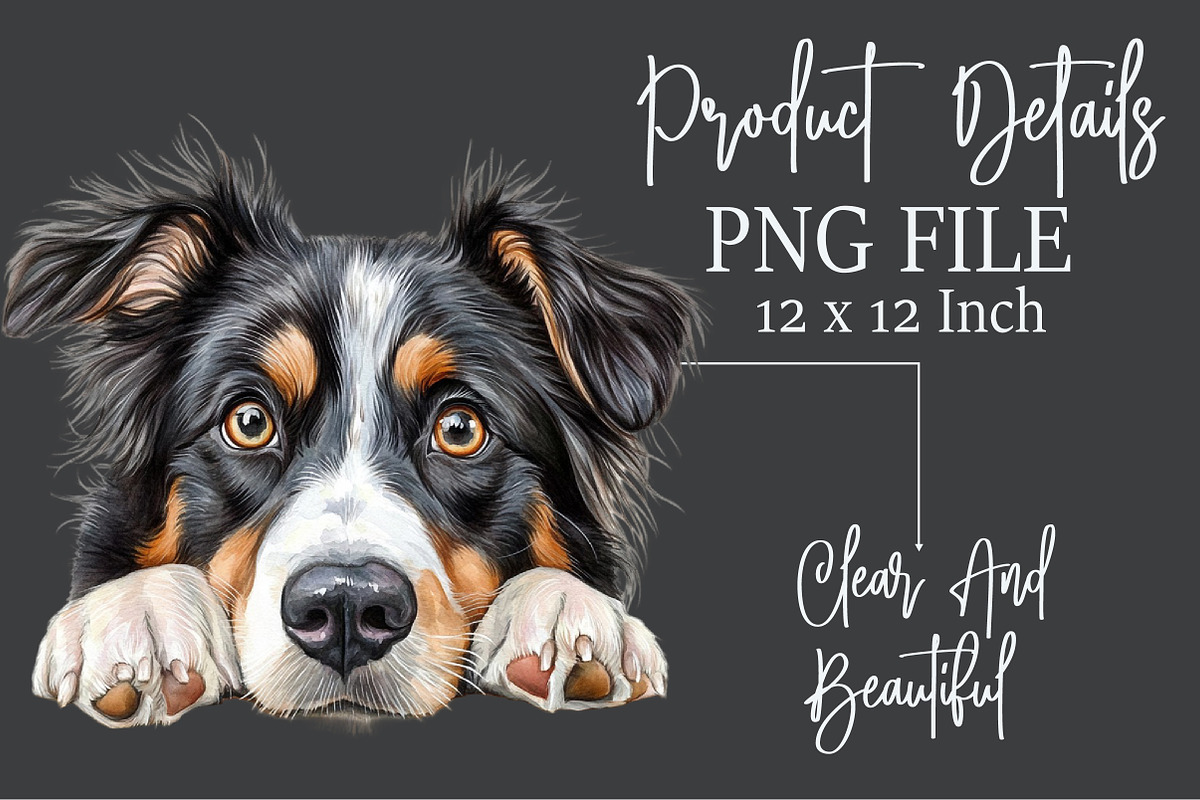 Peeking Dog Breed Clipart, an Illustration by Rose Art (Photo 6 of 7)