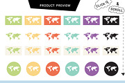 World Map - flat vector, an Illustration by Design Shop (Thumbnail 2 of 5)