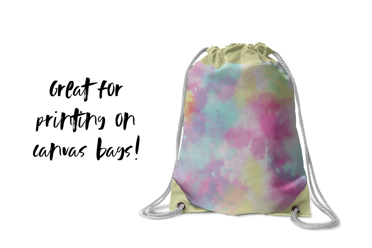 Pastel Tie-Dye Backgrounds, a Pattern Graphic by The Gypsy Goddess (Photo 5 of 11)