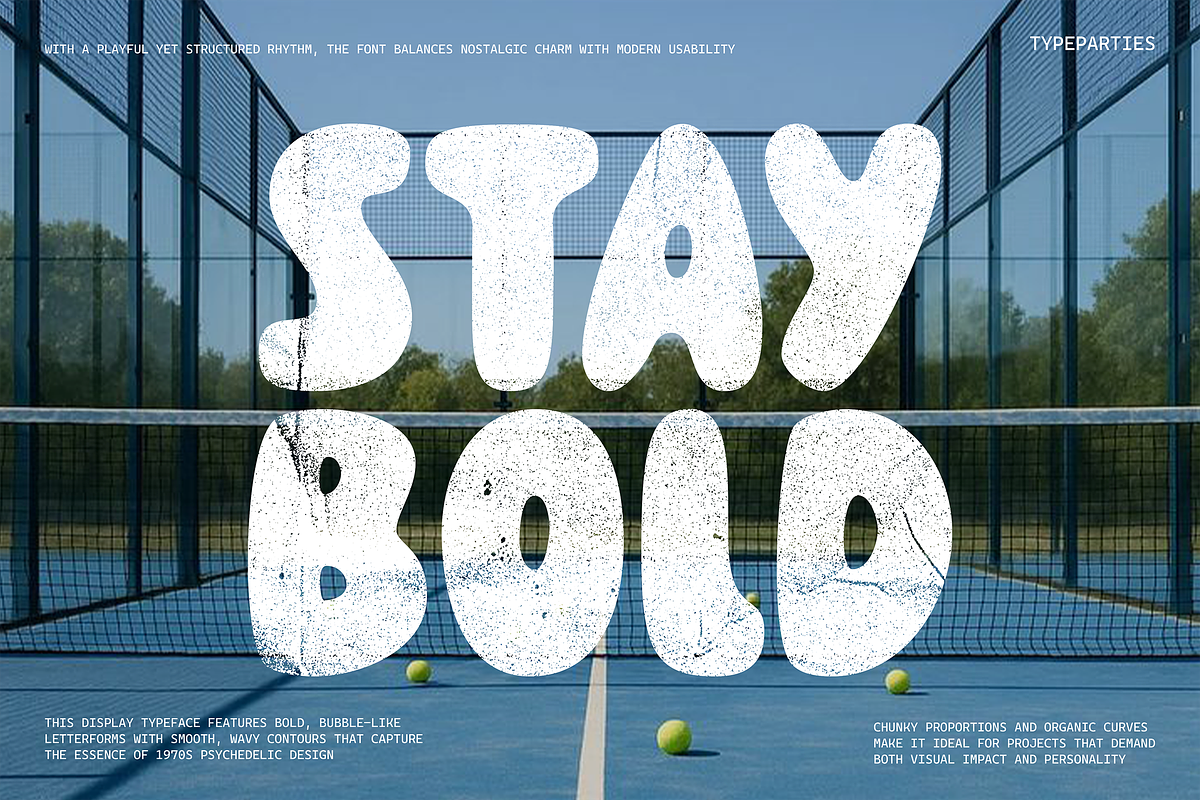 Bloomeries - Bold Display Font, a Symbol Font by Typeparties (Photo 5 of 16)