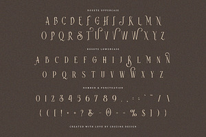 Roxete Vintage Serif Font