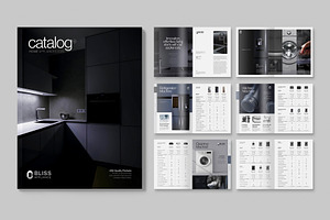 Home Appliance Catalog, a Brochure Template by BrandPacks