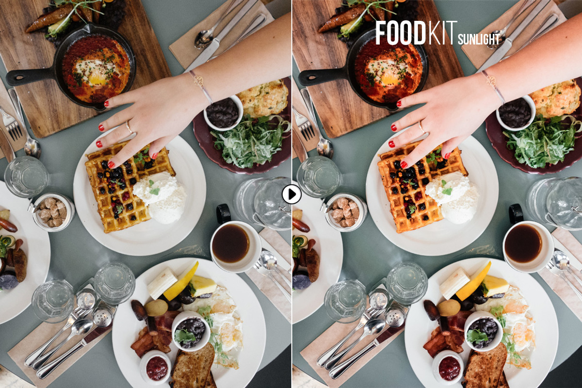 FoodKit - Food Presets Bundle, an Action Add-On by Presetrain Co. (Photo 17 of 22)