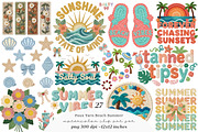 Faux Yarn Beach Summer Clipart, an Illustration by SinaCreation (Thumbnail 1 of 11)