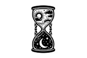 Celestial Sun Moon Hourglass Bundle, an Illustration by Gaye Art (Thumbnail 17 of 31)