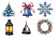 Black and White Holidays Clipart, an Illustration by Dream Creation (Thumbnail 6 of 7)