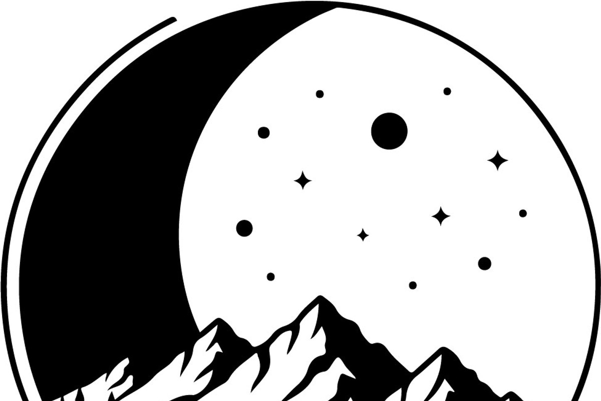 Night Landscape Egg Silhouette Bundl, an Illustration by Designs_River (Photo 10 of 22)