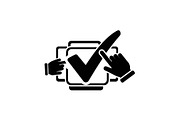 Digital Approval Checklist Icon, a Graphic by hafijul (Thumbnail 5 of 15)