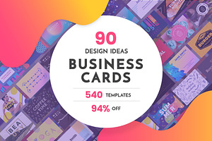 Business Card Template Bundle Sale