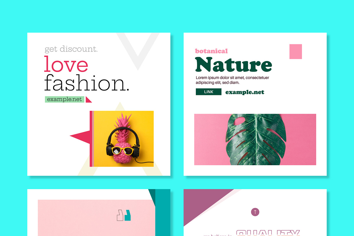 Social Media Post Layout, a Social Media Template by MightyDesign (Photo 2 of 7)
