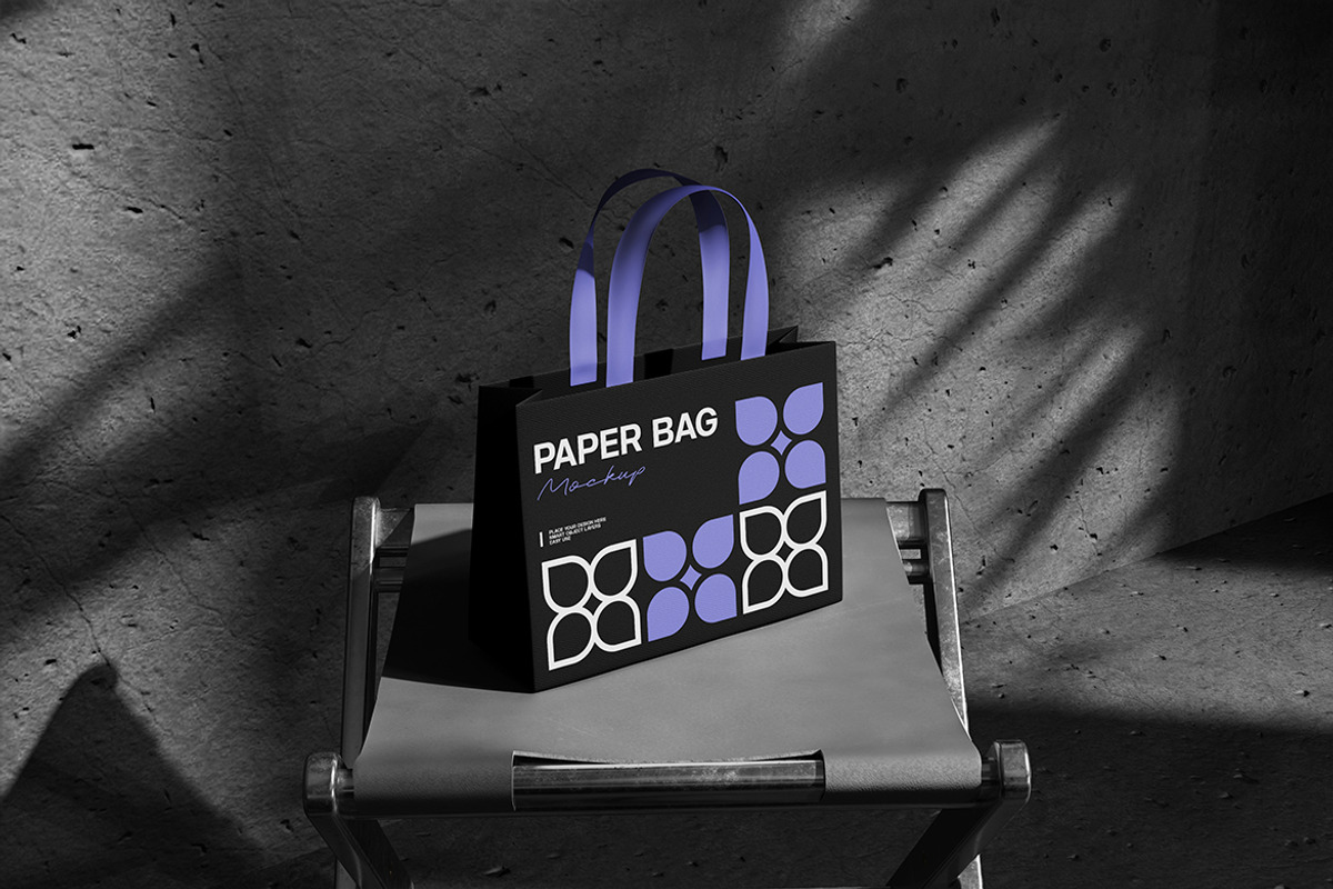 Paper Bag Mockup, a Product Mockup by Pixie Creative (Photo 3 of 4)