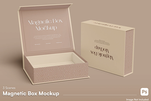 Cardboard Box Mockup Set, a Mockup by graphicsauce
