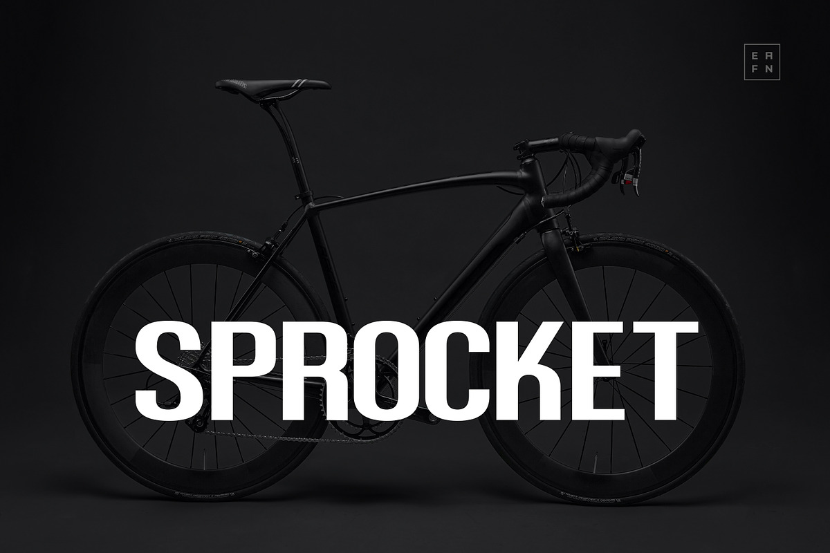 Sprocket Font, a Sans Serif Font by Design Stag (Photo 1 of 5)